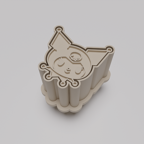 Ejetor e modelador de docinhos/brigadeiro - Kuromi Hello Kitty