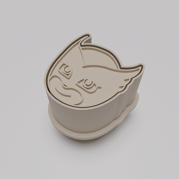 Ejetor e modelador de docinhos/brigadeiro - Pj Masks Corujita