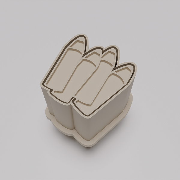 Ejetor e modelador de docinhos/brigadeiro - Lápis - Dia dos professores