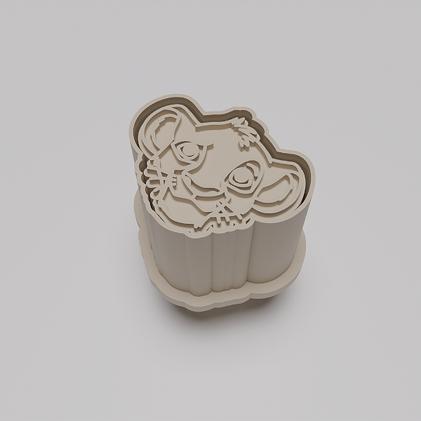 Ejetor e modelador de docinhos/brigadeiro - Simba Rei Leão