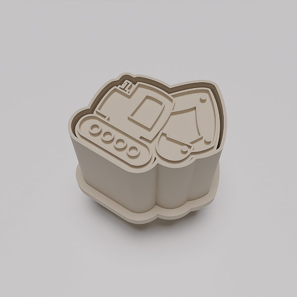 Ejetor e modelador de docinhos/brigadeiro - Escavadeira