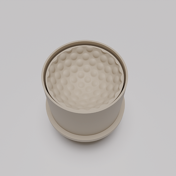 Ejetor e modelador de docinhos/brigadeiro - Bolinha de Golf modelo com Profundidade
