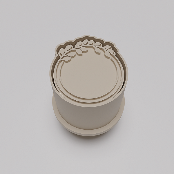 Ejetor e modelador de docinhos/brigadeiro - Moldura Ramo