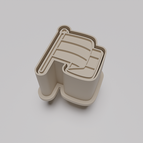 Ejetor e modelador de docinhos/brigadeiro - Bandeira