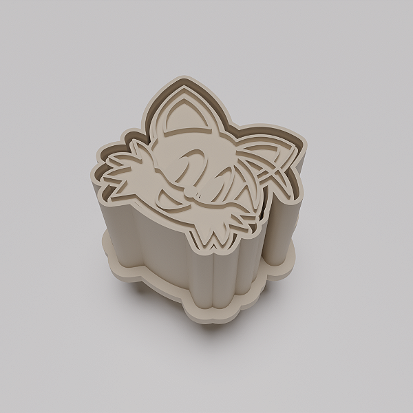 Ejetor e modelador de docinhos/brigadeiro - Tails 2 Sonic