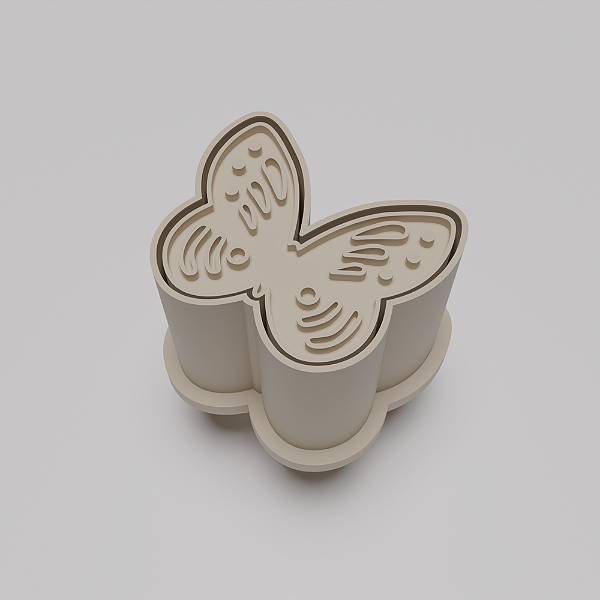 Ejetor e modelador de docinhos/brigadeiro - Borboleta 2