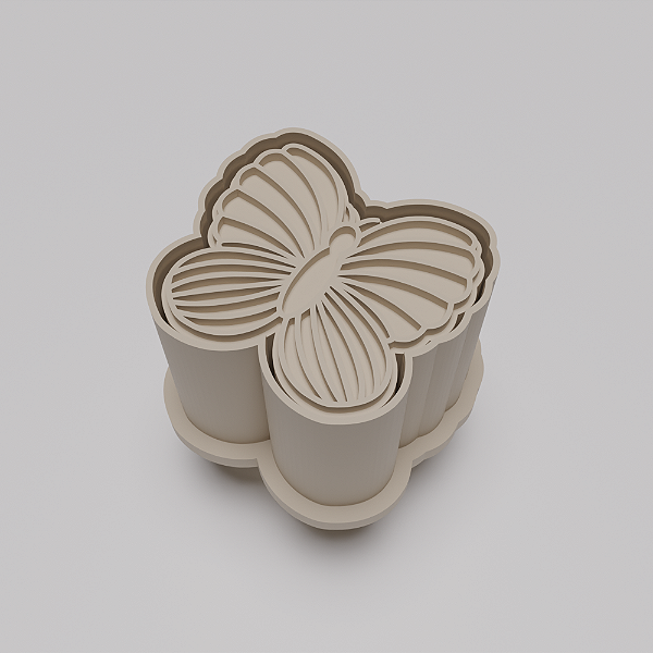 Ejetor e modelador de docinhos/brigadeiro - Borboleta 4