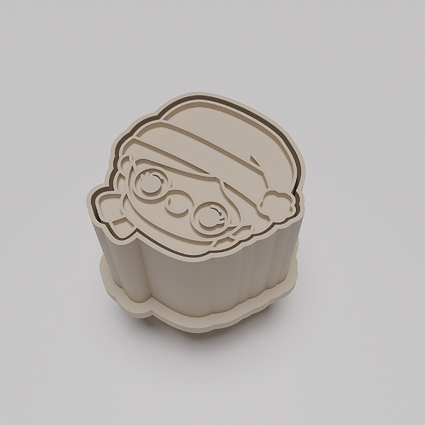 Ejetor e modelador de docinhos/brigadeiro - Mamãe Noel Natal