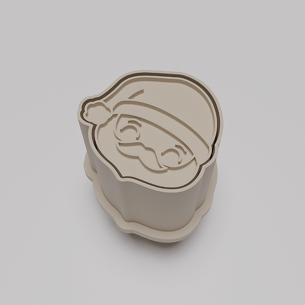 Ejetor e modelador de docinhos/brigadeiro - Papai Noel Natal