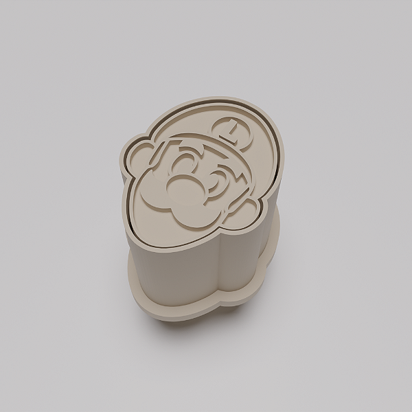 Ejetor e modelador de docinhos/brigadeiro - Luigi Super Mario