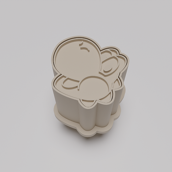 Ejetor e modelador de docinhos/brigadeiro - Yoshi Super Mario