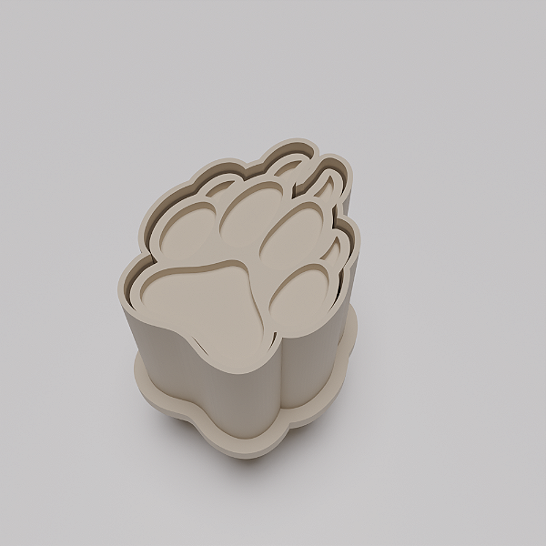 Ejetor e modelador de docinhos/brigadeiro - Pata Pantera Alto Relevo