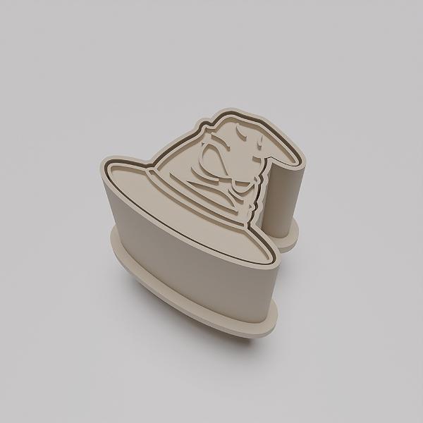 Ejetor e modelador de docinhos/brigadeiro - Chapéu Seletor Harry Potter