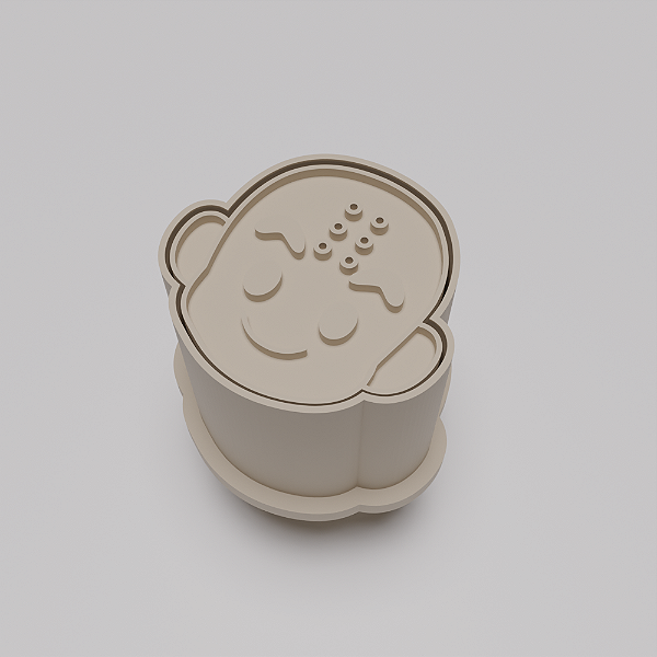 Ejetor e modelador de docinhos/brigadeiro - Kuririn Dragon Ball