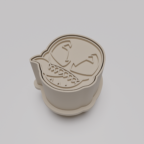 Ejetor e modelador de docinhos/brigadeiro - Venom Homem Aranha