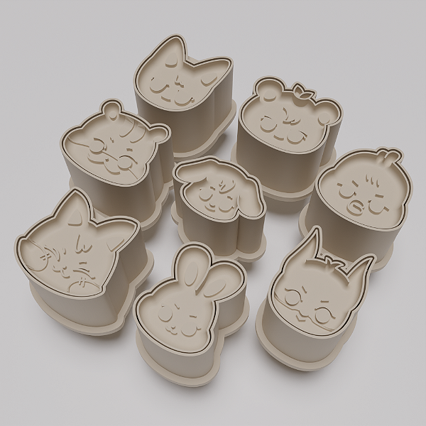 Ejetor e modelador de docinhos/brigadeiro - Aniteez K-Pop Ateez Mascotes