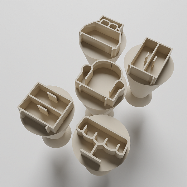 Kit Carimbo para doces/brigadeiro - Móveis