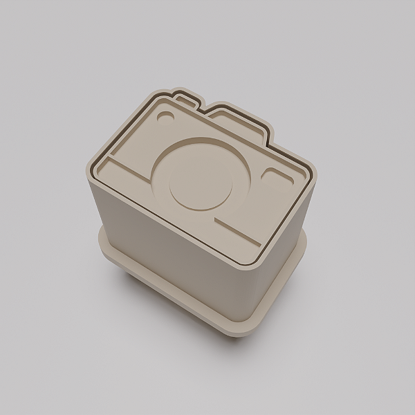 Ejetor e modelador de docinhos/brigadeiro - Câmera Fotográfica modelo com profundidade