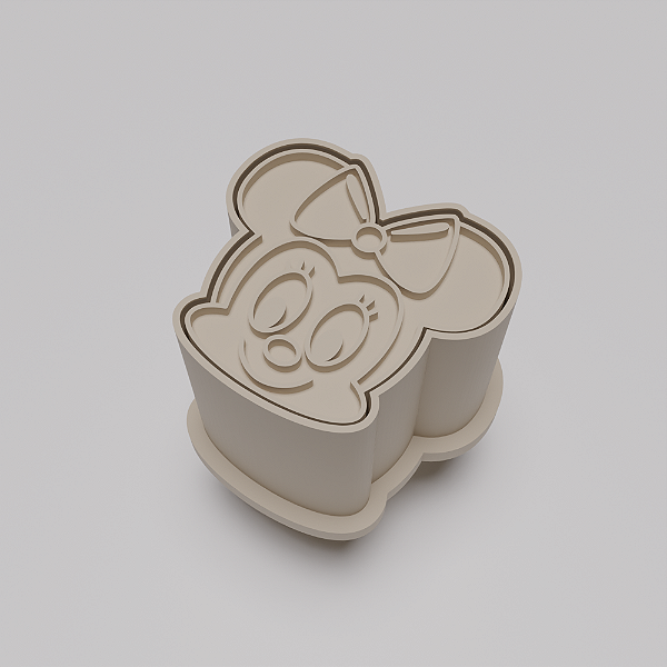 Ejetor e modelador de docinhos/brigadeiro - Minnie Retro