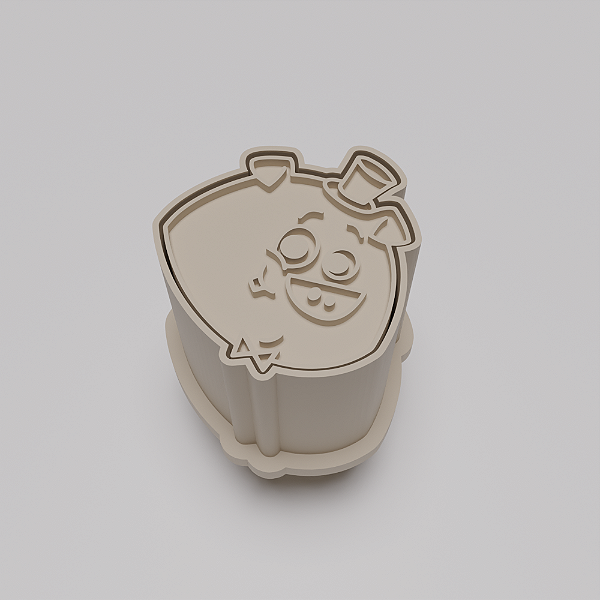 Ejetor e modelador de docinhos/brigadeiro - Rabicó Sitio do Pica Pau Amarelo