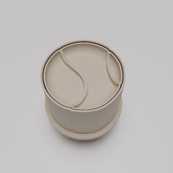 Ejetor e modelador de docinhos/brigadeiro - Bola de Tenis modelo com Profundidade