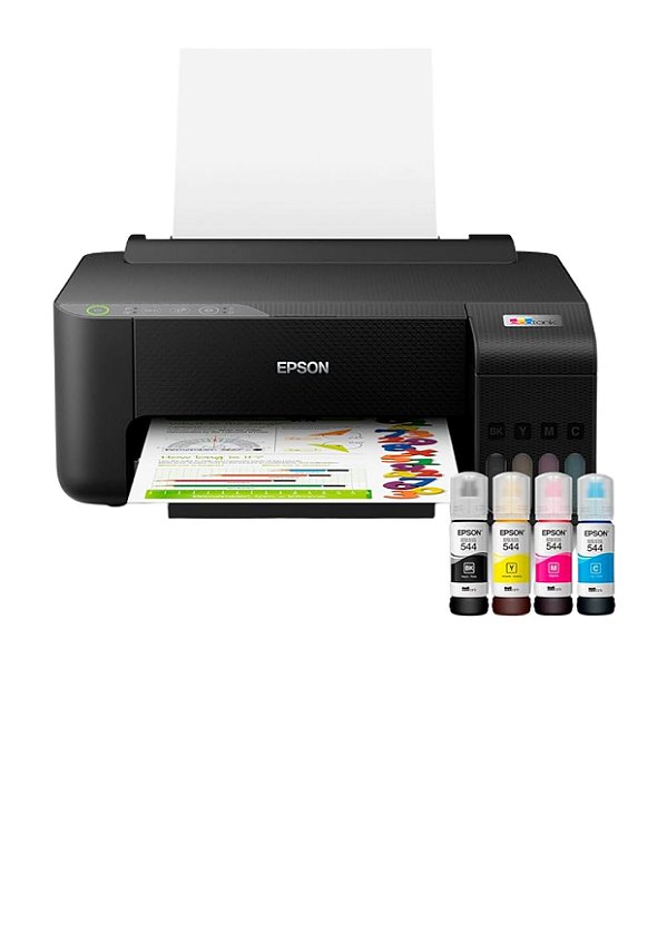 Impressora Jato de Tinta Epson EcoTank L1250BR, Colorida, USB, Wifi - C11CJ71302BR Bivolt