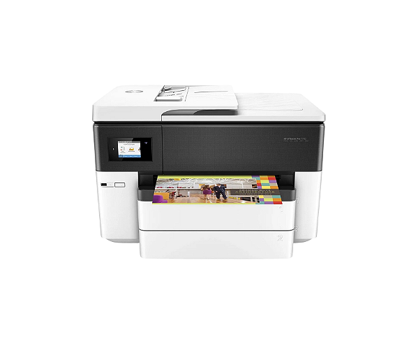 Impressora Multifuncional Hp 7740 + Bulk Ink Alta Capacidade Branco/preto