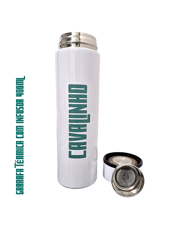 Garrafa Cavalinho Infuse – Térmica Inox | 400ml