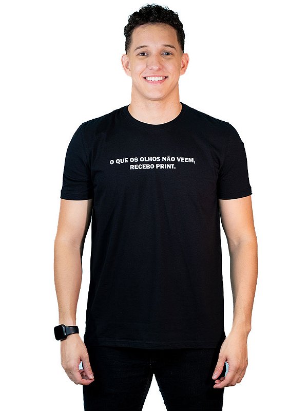 Camiseta Algodão Egípcio John Rocket Ref.91