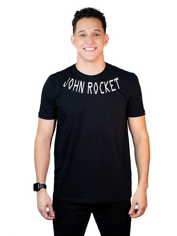 Camiseta Algodão Egípcio John Rocket Ref.95