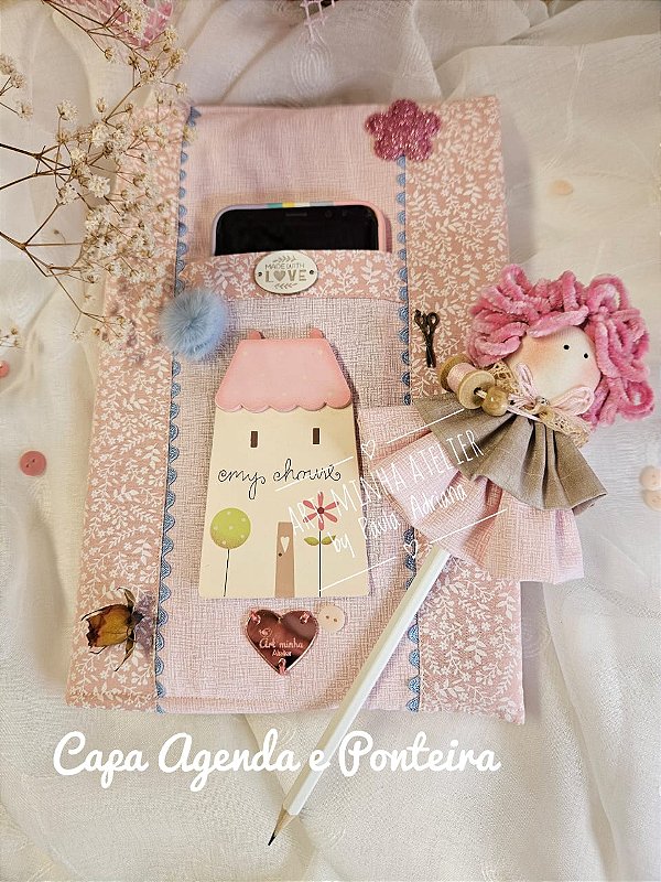 Projeto Capa agenda e Ponteira