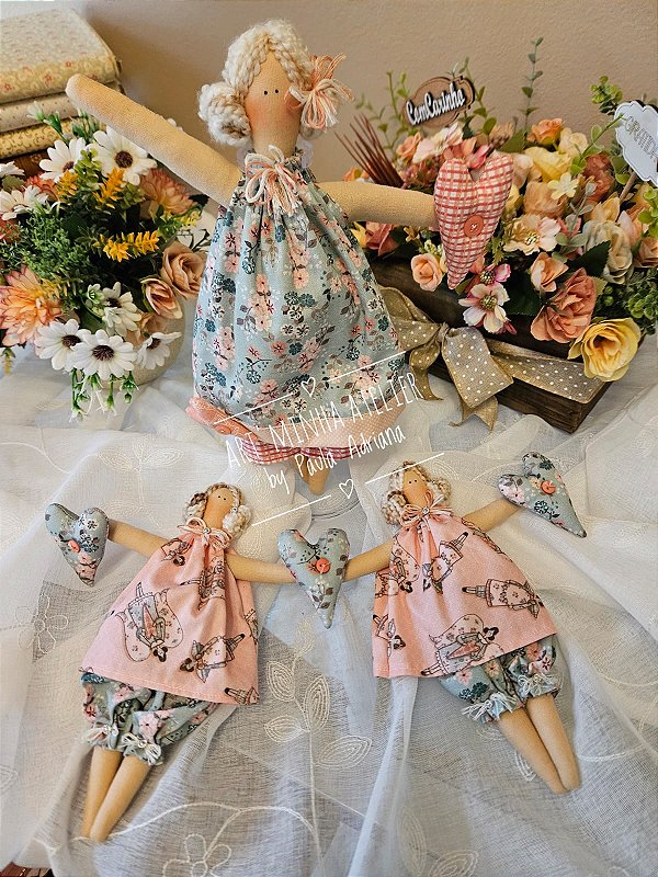 Projeto Boneca Tilda Verão