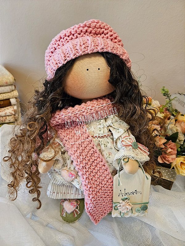 Projeto Boneca Alecrim Aromaterapia