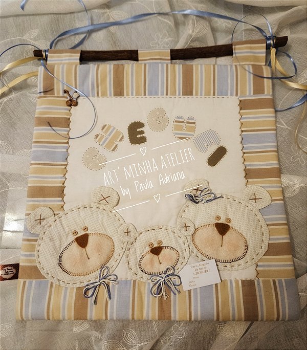 Projeto Panô Baby Urso