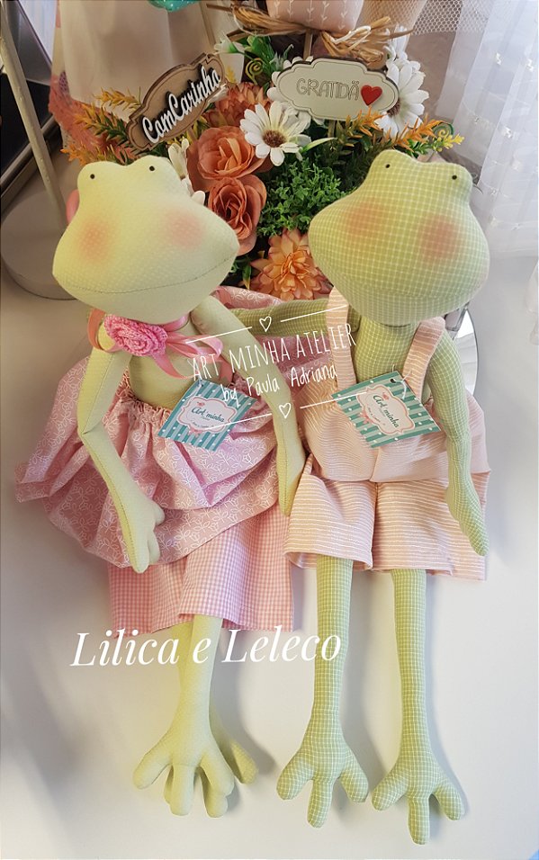 Projeto Sapos Lilica & Leleco