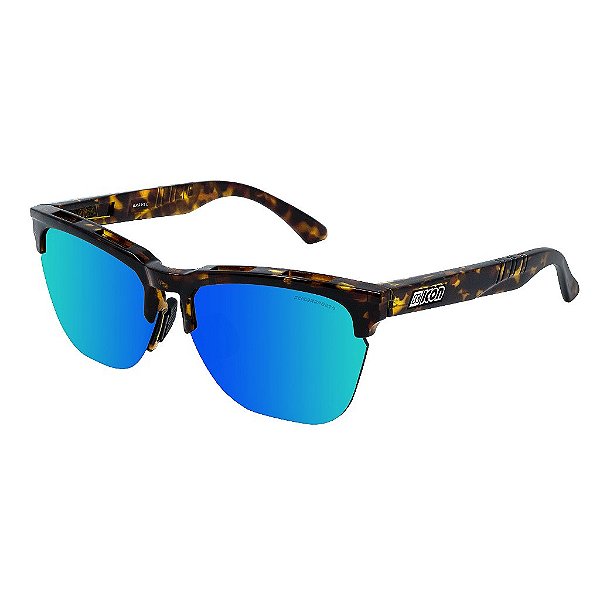 Óculos Scicon Gravel Demi Gloss Lente Azul