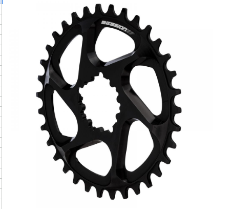 COROA THICK AND THIN 34T DIRECT MOUNT GXP - V2 - PRETO