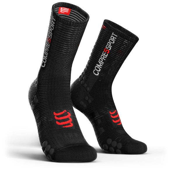 MEIA DE COMPRESSÃO PARA CORRIDA CANO MÉDIO - PRO RACING SOCKS V3.0 RUN HIGH