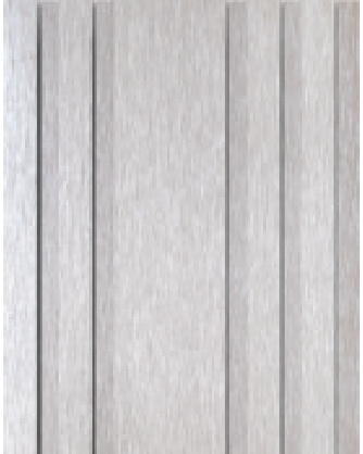 Painel Ripado - Arquitech - Crosswall  Track - Aço Escovado - 8mm - 2,80x 20cm