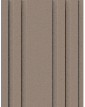 Painel Ripado - Arquitech - Crosswall  Track - Cappuccino - 8mm - 2,80x 20cm