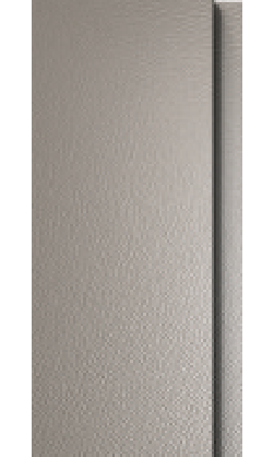 Painel Ripado - Arquitech - Crosswall  Line - Couro Cinza - 12mm - 2,80x11,3cm