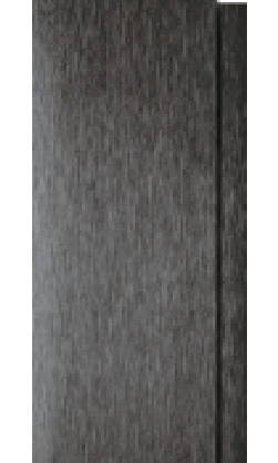 Painel Ripado - Arquitech - Crosswall  Line - Preto Escovado - 12mm - 2,80x11,3cm