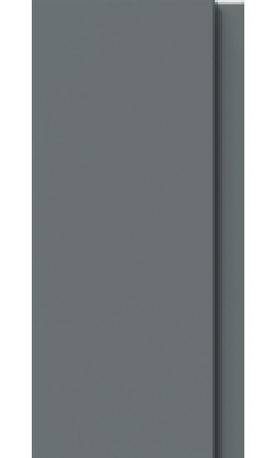 Painel Ripado - Arquitech - Crosswall  Line - Cinza Chumbo - 12mm - 2,80x11,3cm