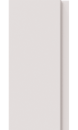 Painel Ripado - Arquitech - Crosswall  Line - Branco Lunar - 12mm - 2,80x11,3cm