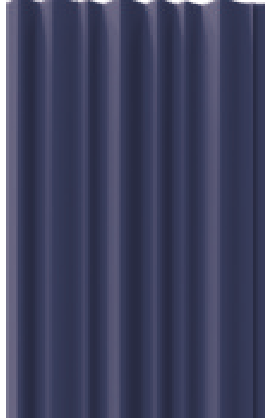 Painel Ripado - Arquitech - Crosswall  Cortine - Azul Profundo - 14,9mm - 2,80x15,3cm