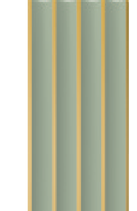 Painel Ripado - Arquitech - Crosswall  Ressonance - Verde Acqua Gold - 8mm - 2,80x12cm