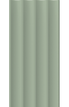 Painel Ripado - Arquitech - Crosswall  Ressonance - Verde Acqua - 8mm - 2,80x12cm