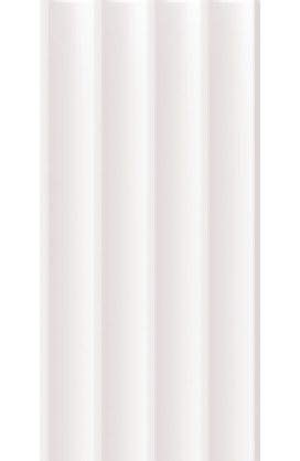 Painel Ripado - Arquitech - Crosswall  Ressonance - Branco - 8mm - 2,80x12cm