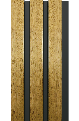 Painel Ripado - Arquitech - Crosswall  Legacy - Birch Wood - 12mm - 2,80x11,3 cm