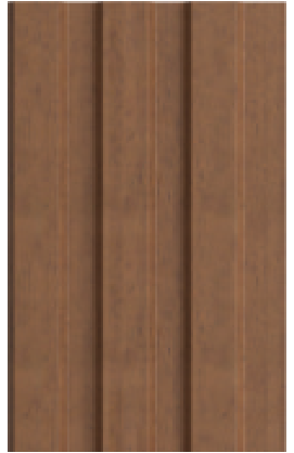 Painel Ripado - Arquitech - Crosswall  Classic - Olive -12mm - 2,80x13,5 cm